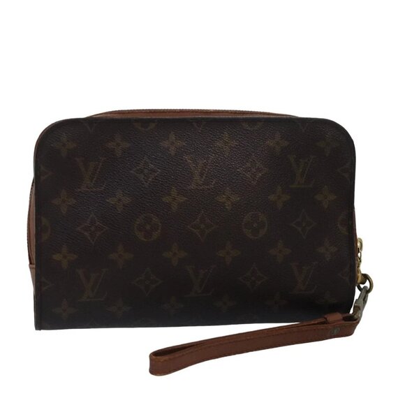 LOUIS VUITTON Monogram Orsay Clutch Bag M51790 LV Auth 77525 - Picture 1 of 16